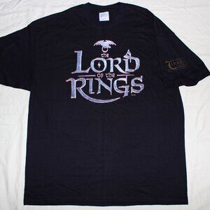 Lord of the Rings Tolkien Guild shirt 2001 UNWORN film promo movie advertisement